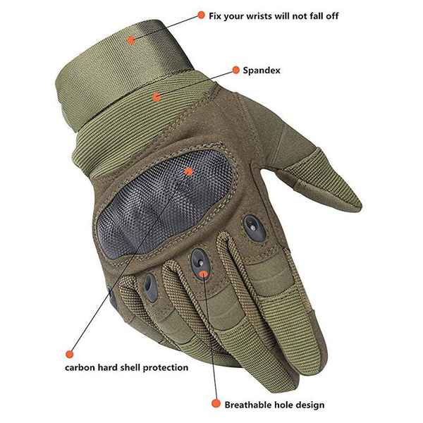 Перчатки тактические Airsoftopt CQB Коричневый