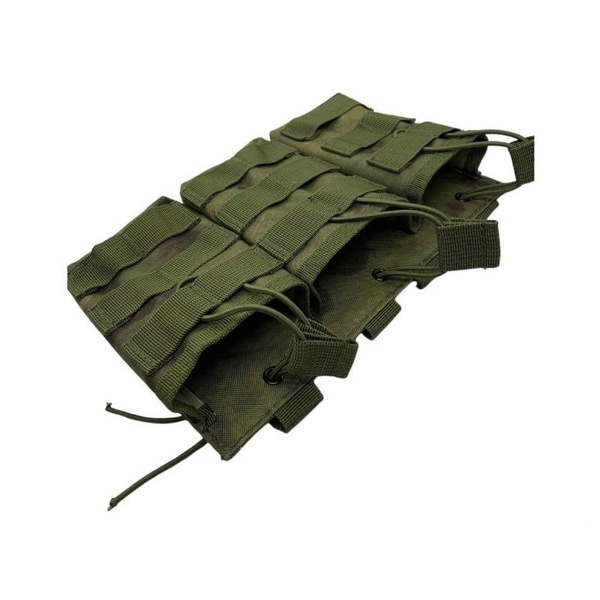 Подсумок Airsoftopt Molle тройной (открытый)