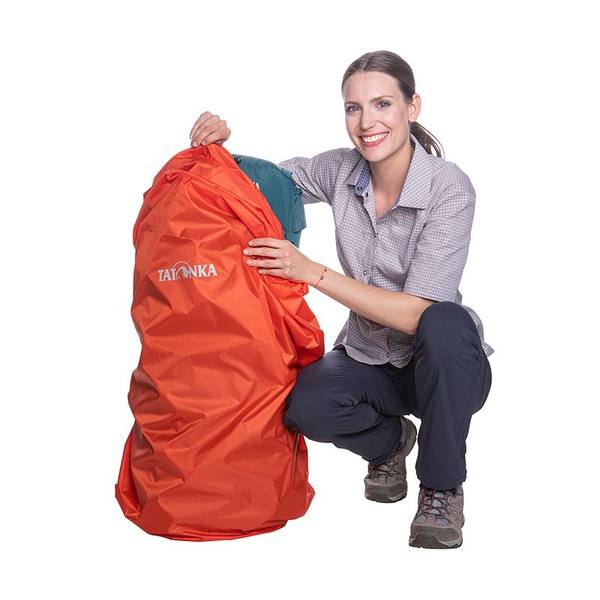 Накидка на рюкзак Tatonka Rain Cover 70-90 redorange