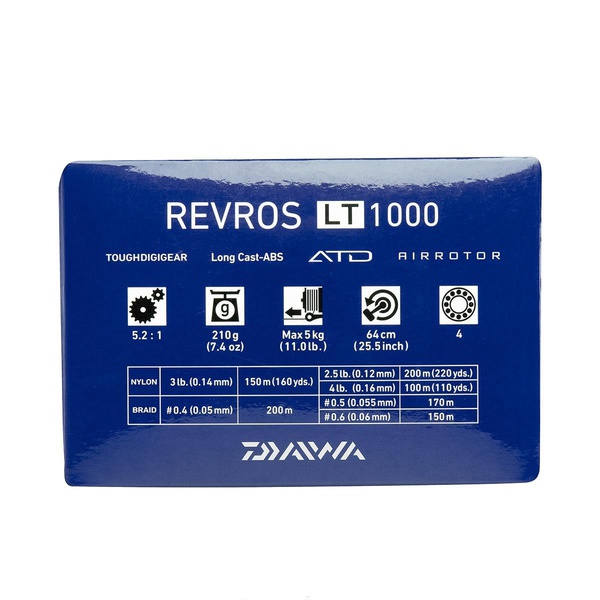 Катушка Daiwa 19 Revros LT 1000
