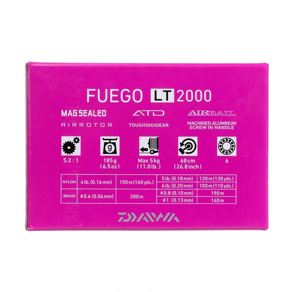 Катушка Daiwa 20 Fuego LT 2000