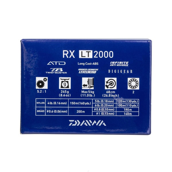 Катушка Daiwa 20 RX LT 2000