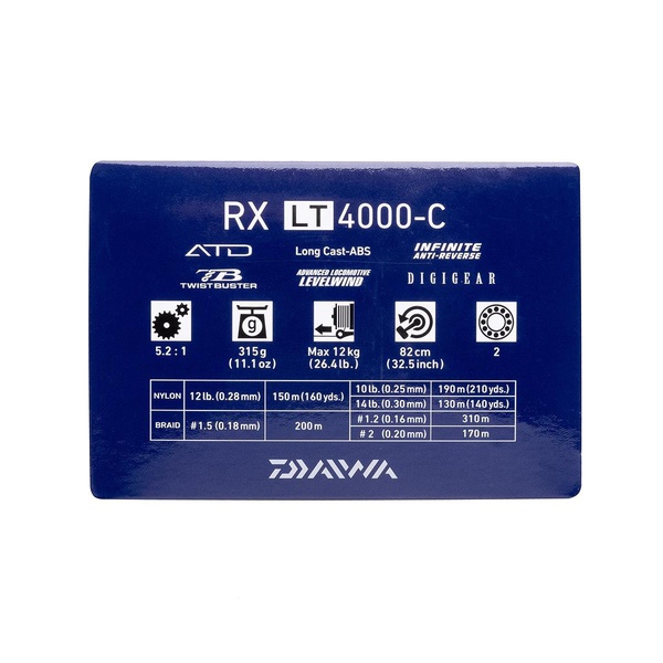 Катушка Daiwa 20 RX LT 4000-С