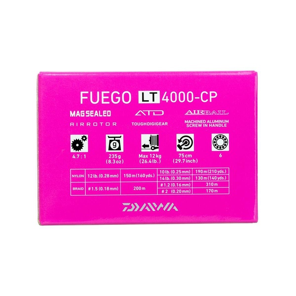Катушка Daiwa 20 Fuego LT 4000-CP