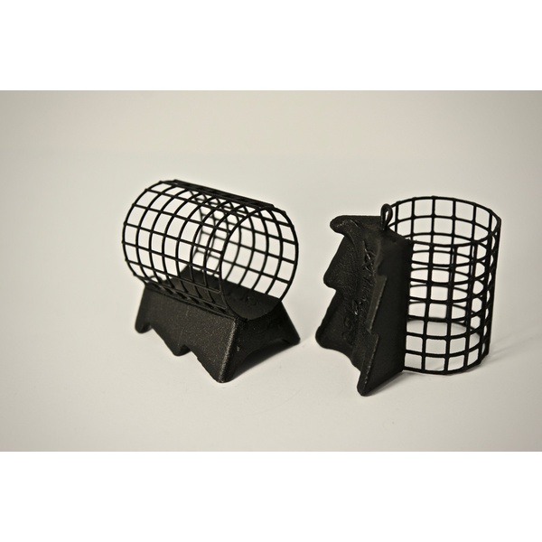 Кормушка фидерная X-Feeder Me Alligator Middle Grid (цвет Matt Black, сварная сетка) 100 гр/40 мл