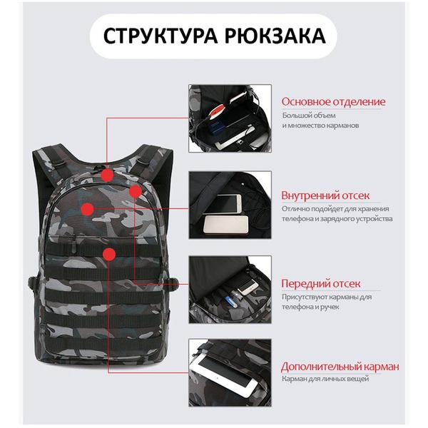 Рюкзак Airsoftopt D5 Column Персей