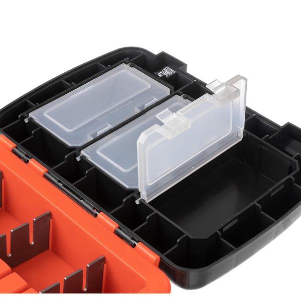 Ящик зимний Helios FishBox (двухсекционный, 10л) оранжевый