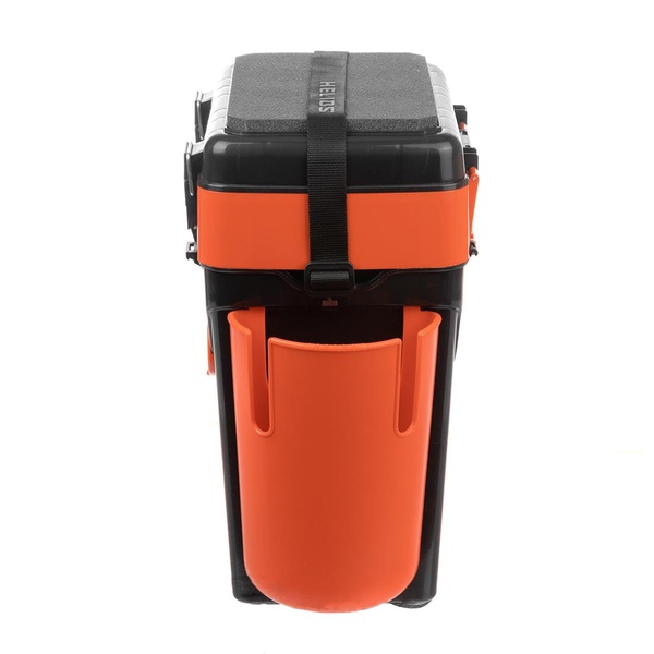 Ящик зимний Helios FishBox (двухсекционный, 10л) оранжевый