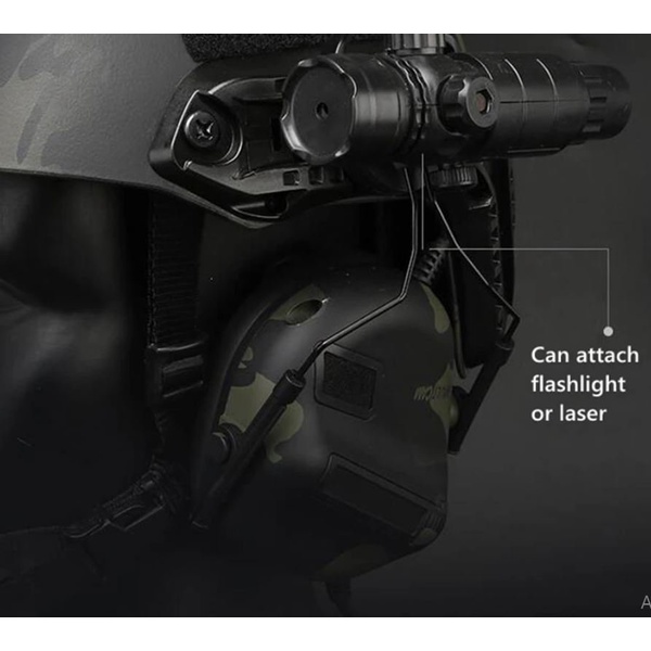 Крепление наушников на шлем Airsoftopt HL-ACC-43-BK