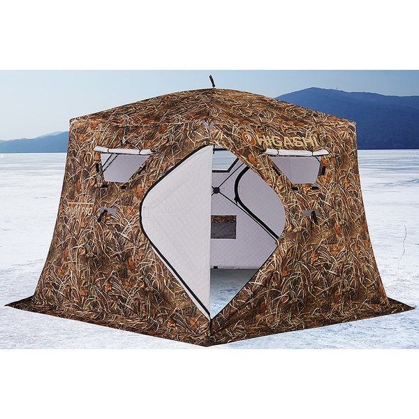 Палатка для зимней рыбалки Higashi Chum Pro DC 3D Camo