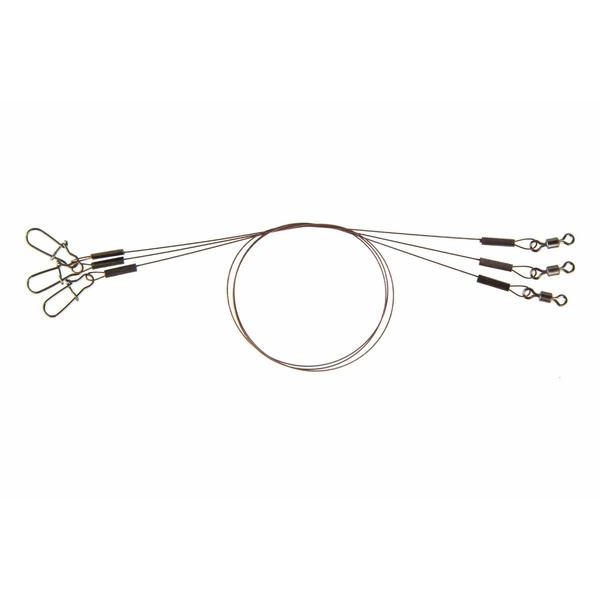 Поводок Helios AFW 7 нитей (3 шт/уп) 0,38мм/18кг/15см