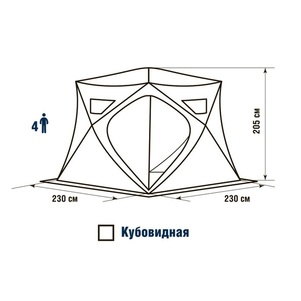 Палатка для зимней рыбалки Higashi Camo Pyramid Pro