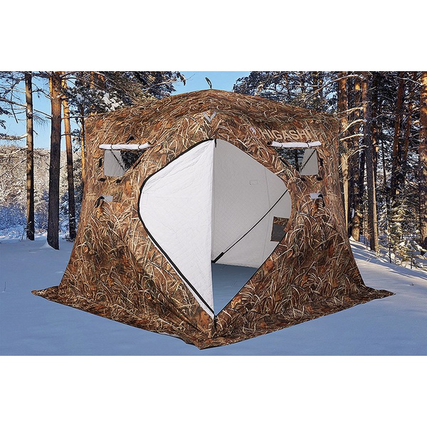Палатка для зимней рыбалки Higashi Pyramid Pro DC 3D Camo
