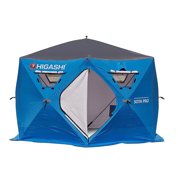 Палатка для зимней рыбалки Higashi Sota Pro DC синий