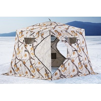 Палатка для зимней рыбалки Higashi Winter Camo Chum
