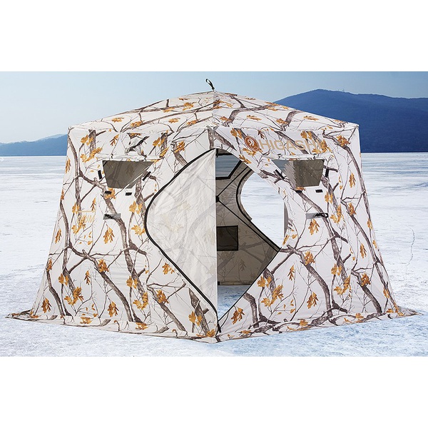 Палатка для зимней рыбалки Higashi Winter Camo Chum
