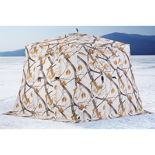 Палатка для зимней рыбалки Higashi Winter Camo Chum Pro
