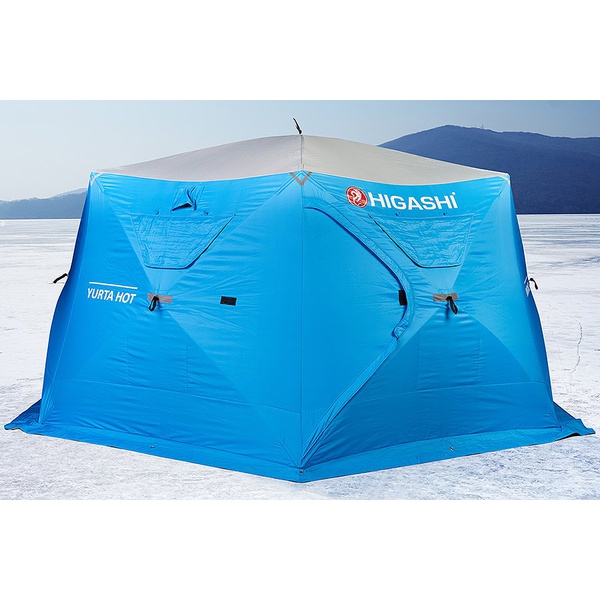 Палатка для зимней рыбалки Higashi Yurta Hot DC синий