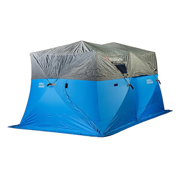 Накидка на половину палатки Higashi Double Pyramid Half tent rain cover grey