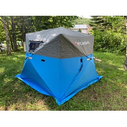 Накидка на половину палатки Higashi Pyramid Half tent rain cover grey