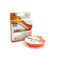 Шнур плетёный Shii Saido Sirobana 4X (оранжевый,150м) d-0,272 мм