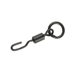 Вертлюг Волжанка с кольцом и быстросъемом для крючка Volzhanka Spinner Swivel # 11 (10шт/уп)