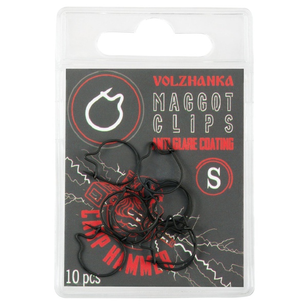 Клипса для опарыша Волжанка Maggot Clips (10шт/уп) S