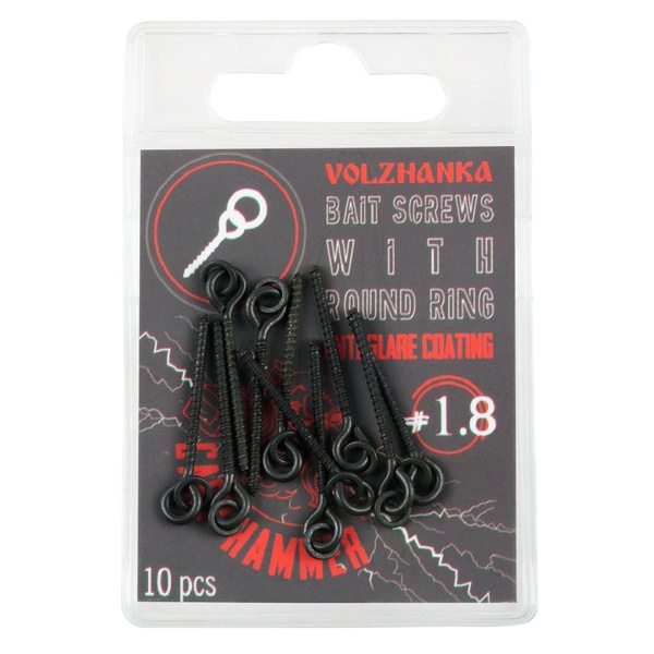 Саморез с кольцом Волжанка Bait Screw (10шт/уп) 18 мм