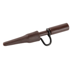 Клипса безопасная + конус Волжанка Distance Lead Clips with Tail Rubber (8шт/уп, усиленная) Brown