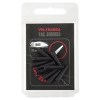 Конус Волжанка Tail Rubbers (10шт/уп) Trans Black