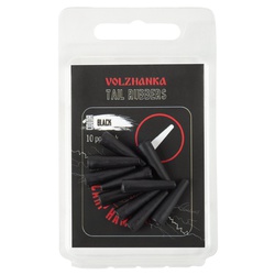 Конус Волжанка Tail Rubbers (10шт/уп) Trans Black