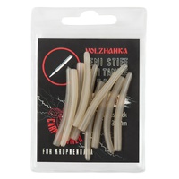 Конус для поводка Волжанка Semi Stiff Anti Tangle Sleeves 36 мм (10шт/уп) Trans Brown