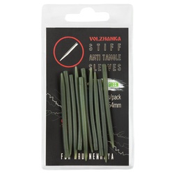 Конус для поводка Волжанка Semi Stiff Anti Tangle Sleeves 54 мм (10шт/уп) Trans Green