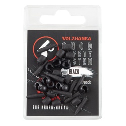 Набор для Чод Риг Волжанка Chod Safety System (10 × 3 шт/уп) Black