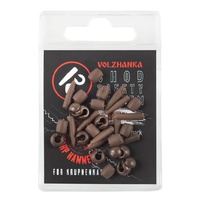 Набор для Чод Риг Волжанка Chod Safety System (10 × 3 шт/уп) Brown