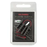 Трубочка силиконовая Волжанка Silicone Sleeves 3 мм (10шт/уп) Dark Green