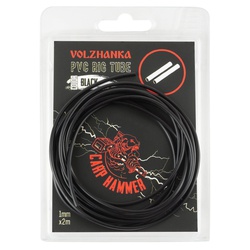 Трубка - противозакручиватель Волжанка PVC Rig Tube 1 мм (2 метра) Black