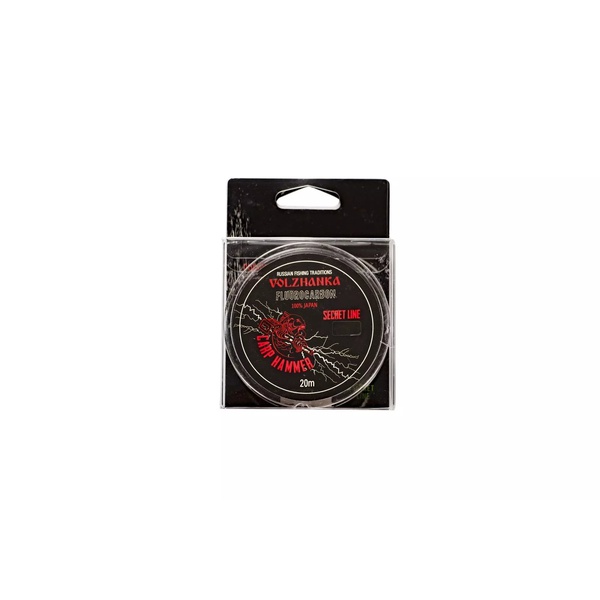 Леска Волжанка Sekret Line (флюорокарбон, прозрачный, 20 м) 0.50мм / 14LB
