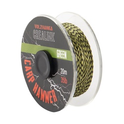 Материал поводочный Волжанка CreaLink (20м, без оплетки) Green, 35 LB