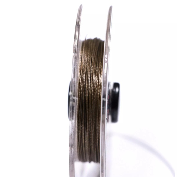 Материал поводочный Волжанка CreaFine (20м, без оплетки) Mud Brown, 25 LB