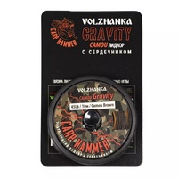 Лидкор с сердечником Волжанка Gravity Camo (45 Lb, 10 м) Camou Brown