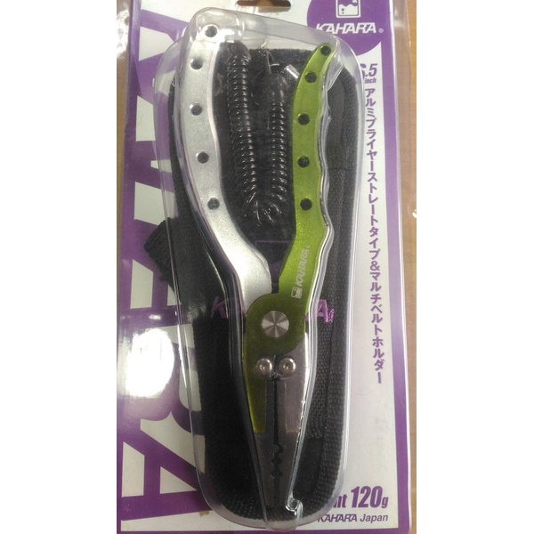 Мультиинструмент Kahara 6.5" Alminum plires light green/silver