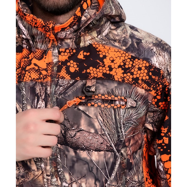 Костюм Тритон Chameleon Pro -5 (SoftShell) Forest/Signal