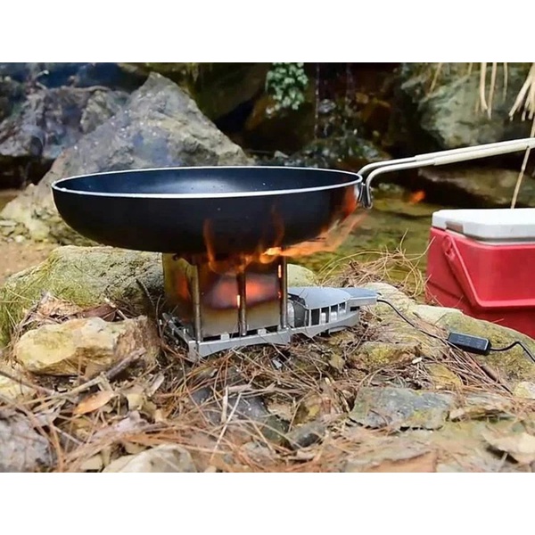 Печка-щепочница BRS 116 с наддувом