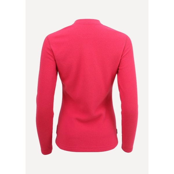 Термофутболка женская Сплав Arctic флис 100 L/S брусничный