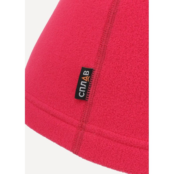 Термофутболка женская Сплав Arctic флис 100 L/S брусничный