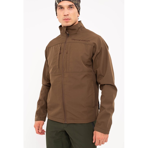 Жакет Тритон Ridge (SoftShell) Коричневый
