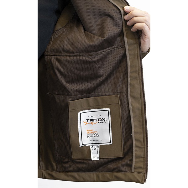 Жакет Тритон Ridge (SoftShell) Коричневый