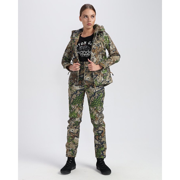 Костюм женский Тритон Pro -5°С (SoftShell) Forest Green