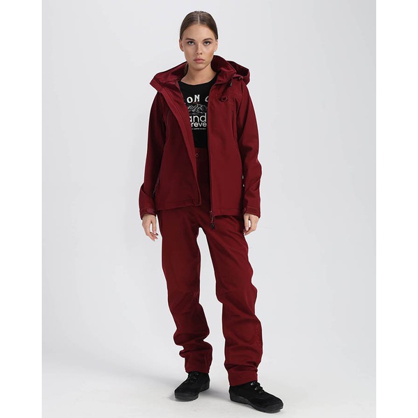 Костюм женский Тритон Pro -5°С (SoftShell) Винный